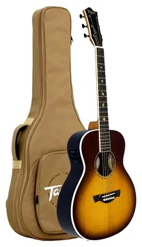 Tagima Barrie Canada Cherryburst CB Mini Auditorium Aço Pré Fishman C/ Bag