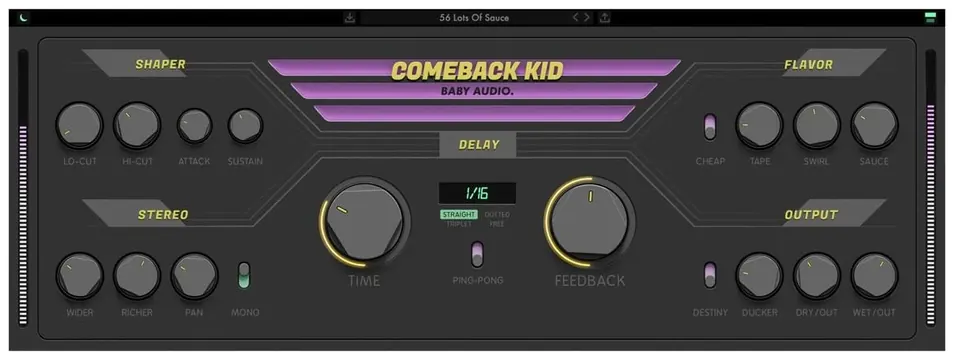 Baby Audio Comeback Kid Delay + Reverb Plugin