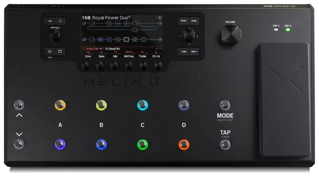 Line 6 helix lt pedaliera multieffetto per chitarra