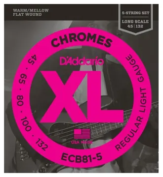 D'Addario D’addario ECB81/5 45-132