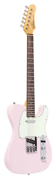 Crafter Charlote Tele Electric Guitar Seoul Pink
