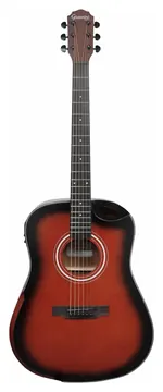 Giannini Gdh Ceq Sbs Aco Dreadnought Sunburst C/ Bag