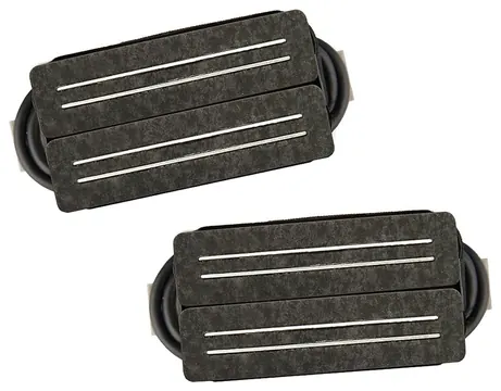Bare Knuckle Pickups Black Hawk Humbuckers, Ceramic Set