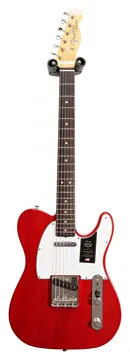 Fender American Vintage II 1963 Telecaster Electric Guitar in Crimson Red Transparent