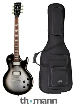 Harley Benton SC-550 II Silver Burst Bundle