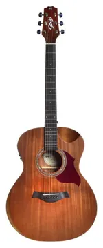 Seizi Nagoya Mahogany Satin Eletroacústico com Bag
