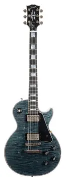 Gibson Les Paul Custom AAAA Figured Maple Nordic Blue Heavy Aged NH