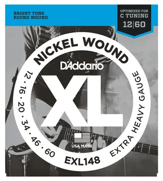 D'Addario EXL148 12-60 E-Gitarrensaiten