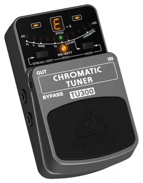 Behringer Chromatic Tuner TU300 Accordatore A Pedale Per Chitarra E Basso