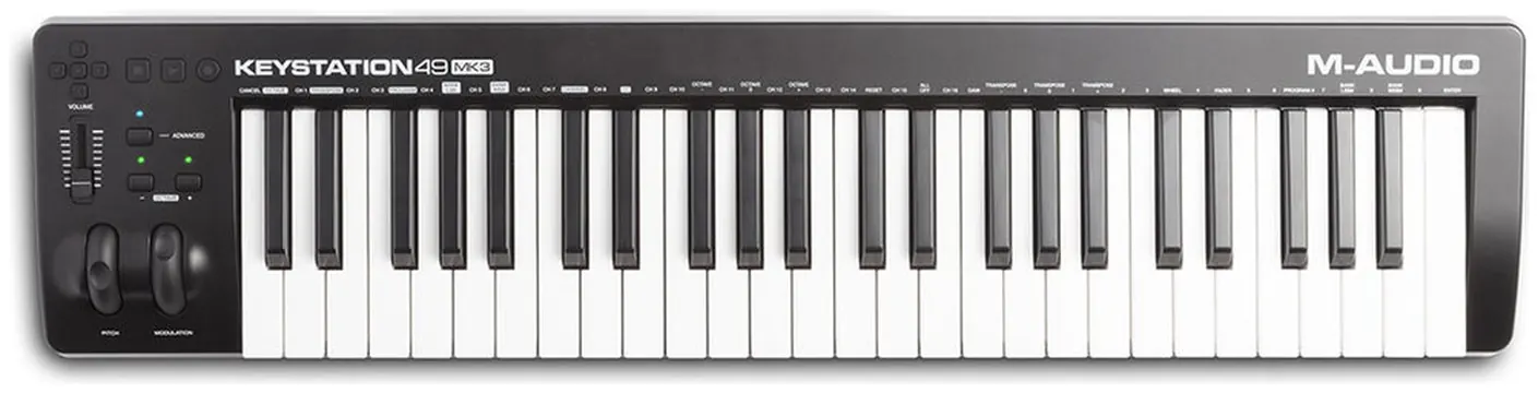 M-Audio KeyStation 49 MK3 Tastiera controller MIDI USB 49 con Tasti synth action