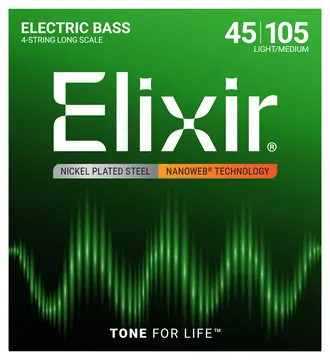 Elixir Nanoweb Bass 45/105