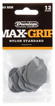 Dunlop Nylon Max-Grip Picks .60mm - Set of 12
