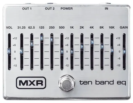 MXR M108 10-Band Graphic EQ Silver
