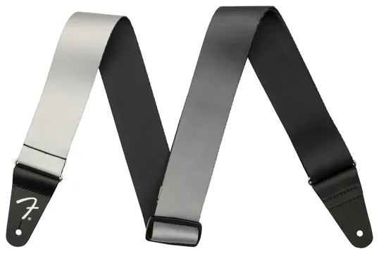 Fender 2" Ombré Strap, Silver Smoke