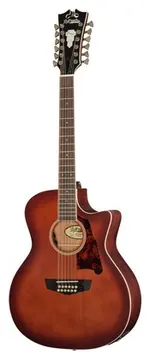 DAngelico Premier Fulton Caramel Burst