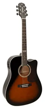 Giannini Folk 3 Tone Sunburst GF1D 3TS