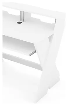 Glorious SOUND DESK COMPACT WHITE Workstation console x produz. musicali Bianco
