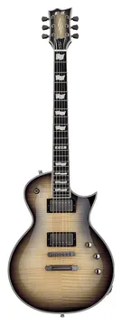 ESP E-II Eclipse Full Thickness Black Natural Burst