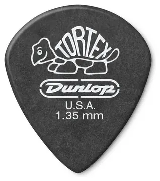 Dunlop Tortex III Standard Black 1.35MM 12 Pack