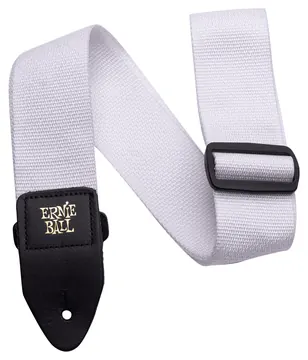Ernie Ball Polypro Strap 4036 White