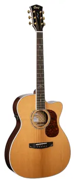 Cort GOLDOC8BNAT "gold OC8" Guitare Folk Electro Naturelle Brillante
