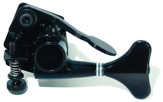 Hipshot GB7 Bass Extender Lefthand Black