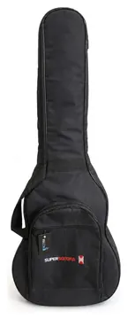 Viasom Capa Violão Folk Luxo Premium em Nylon Preta