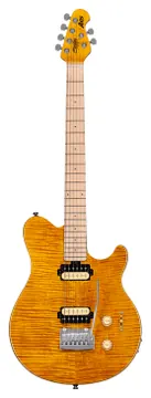 Sterling AX3FM-TGO-M1 axis flame maple top trans gold
