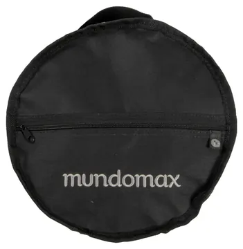 Mundomax Capa para Pandeiro 12" Extra Nylon 600 Preta Mundomax