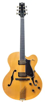 Heritage Standard Collection Eagle Classic Hollow Electric Guitar with Case, Antique Natural