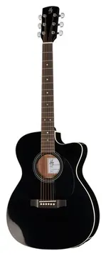 Harley Benton Custom Line CLA-16SCE BK