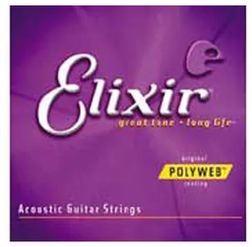 Elixir Polyweb Acoustic Strings 13-56