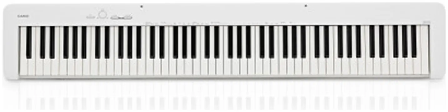 Casio CDP-S110 WH Piano Digital Portátil para Iniciantes