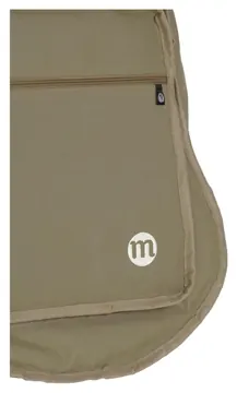 Mundomax Capa para Violão Folk Extra c/ Bolso Cargo Nylon 600 Bege Mundomax
