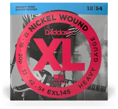 D'addario EXL145 12-54 Electric Guitar Strings