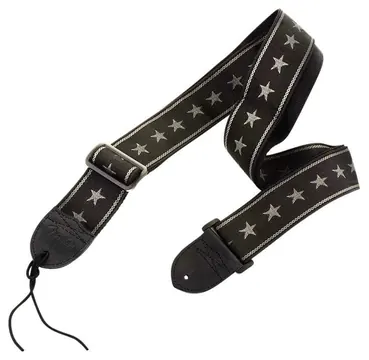 Fender Gitarrengurt Nylon Stars and Stripes Schwarz