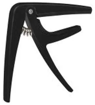 Boston Spring Loaded Capo for Acoustic & Electric - Black