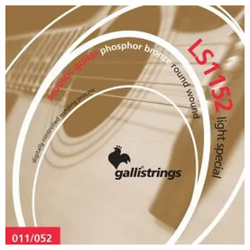 Galli String Set 011 - 052 Acoustic Phosphor Bronze Wound, LIGHT SPECIAL LS1152