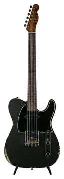 Fender Custom Shop Ltd Edition HS Telecaster Custom Relic, Aged Charcoal Frost Metallic, CZ56XXXX