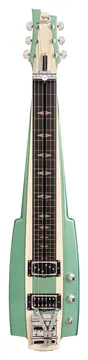 Duesenberg Fairytale Lap Steel Guitar in Harbour Green White