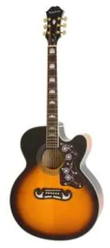 mancina Epiphone J-200 EC Studio vintage sunburst