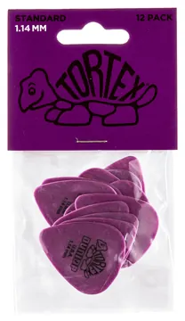 Dunlop Tortex Standard 1,14 lila 12er