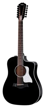 Taylor Somos 250ce Plus BLK Doce Doble Dreadnought