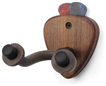 Around Music Instruments Gitarren-Wandhalter WALNUT