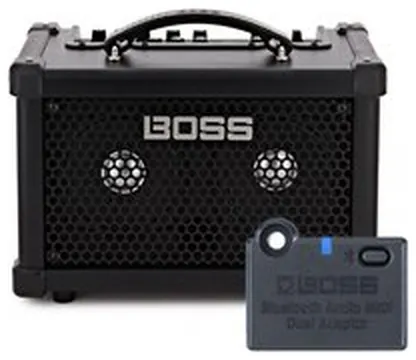 Boss Dual Cube Bass LX Bass Guitar Amplifier with Bluetooth Adaptor