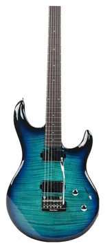 Music Man Luke 4 HH Maple Top Blue Dream