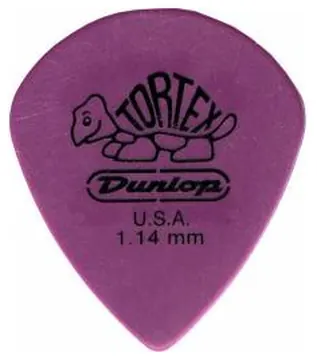 Dunlop Mediators Tort Wht Jazz 3 1.14MM