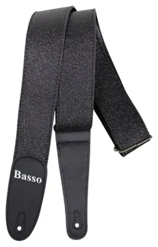 Basso Correia Basso Para Instrumentos EX47 GLITER PRETO