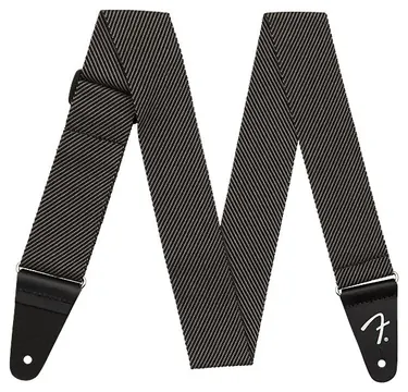 Fender Modern Tweed Strap Grey Black 5 cm