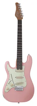 Schecter Ds Lh Nick Johnston Signature Atomic Coral